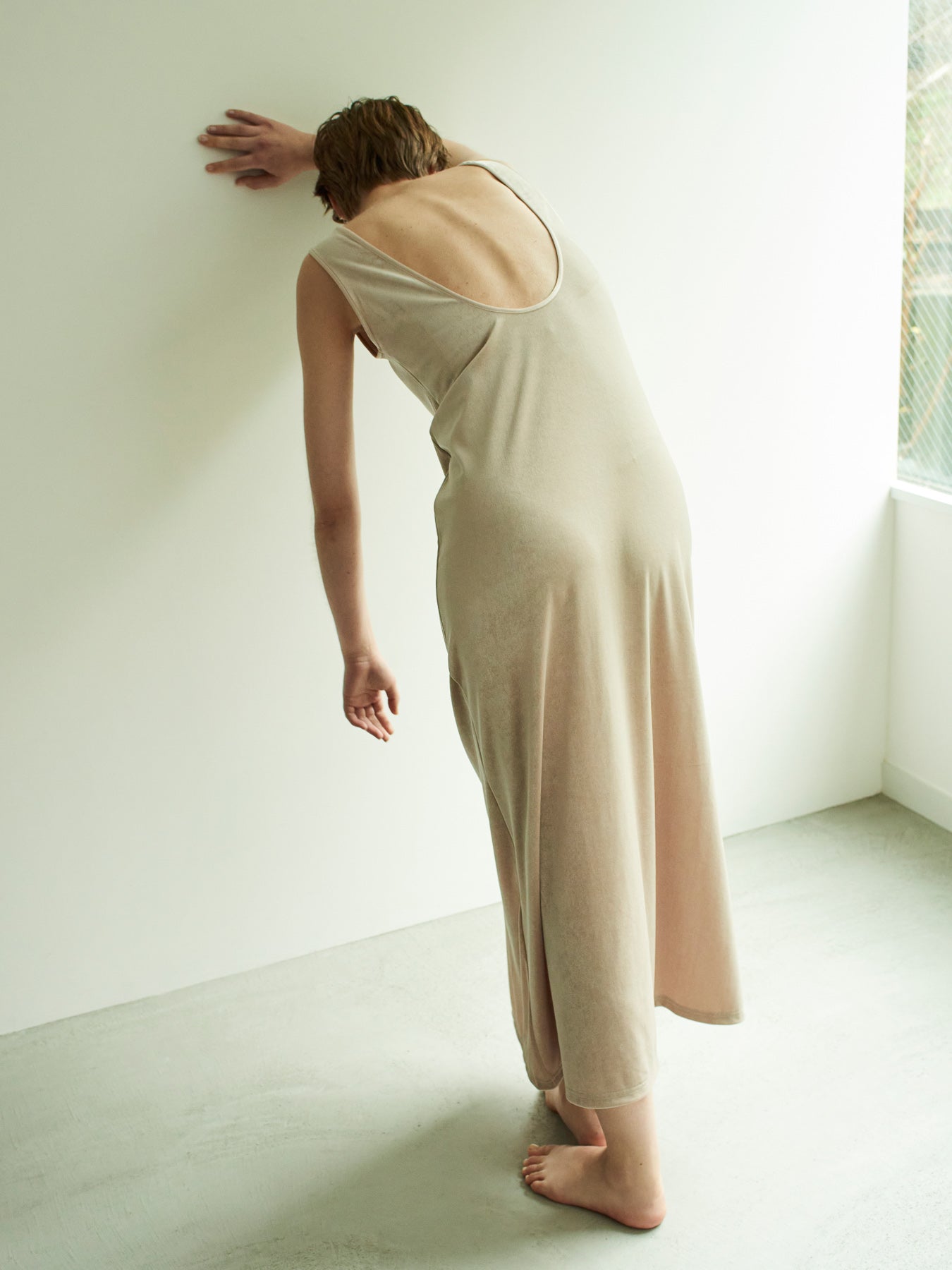 velour relux dress (japan mede)
