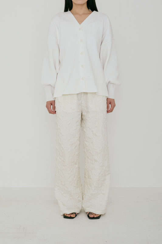 Linking air knit cardigan