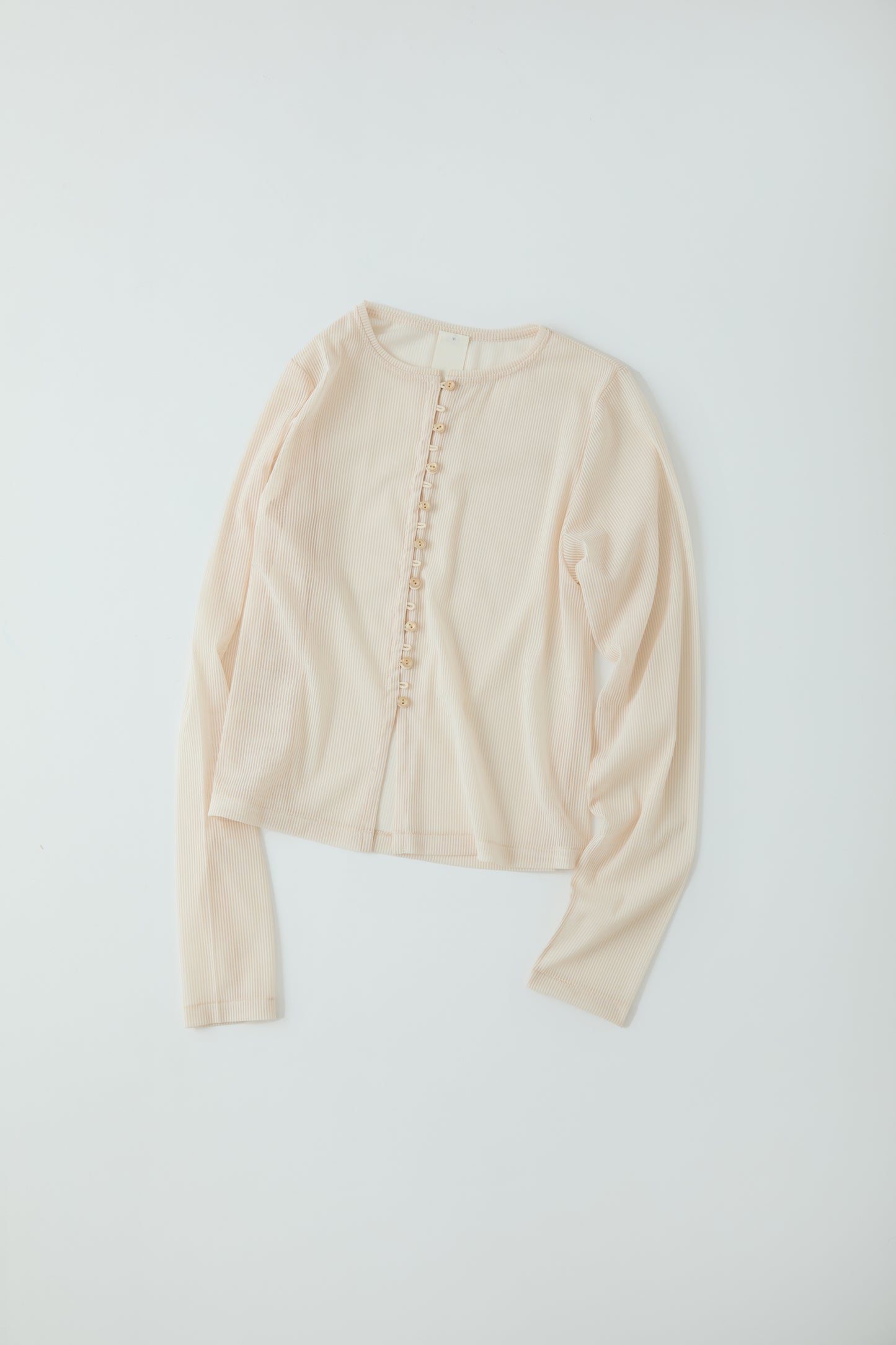<RE STOCK> stripe sheer cardigan (japan made)