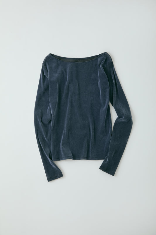 <Restock> Decolletage flockiy tulle tops