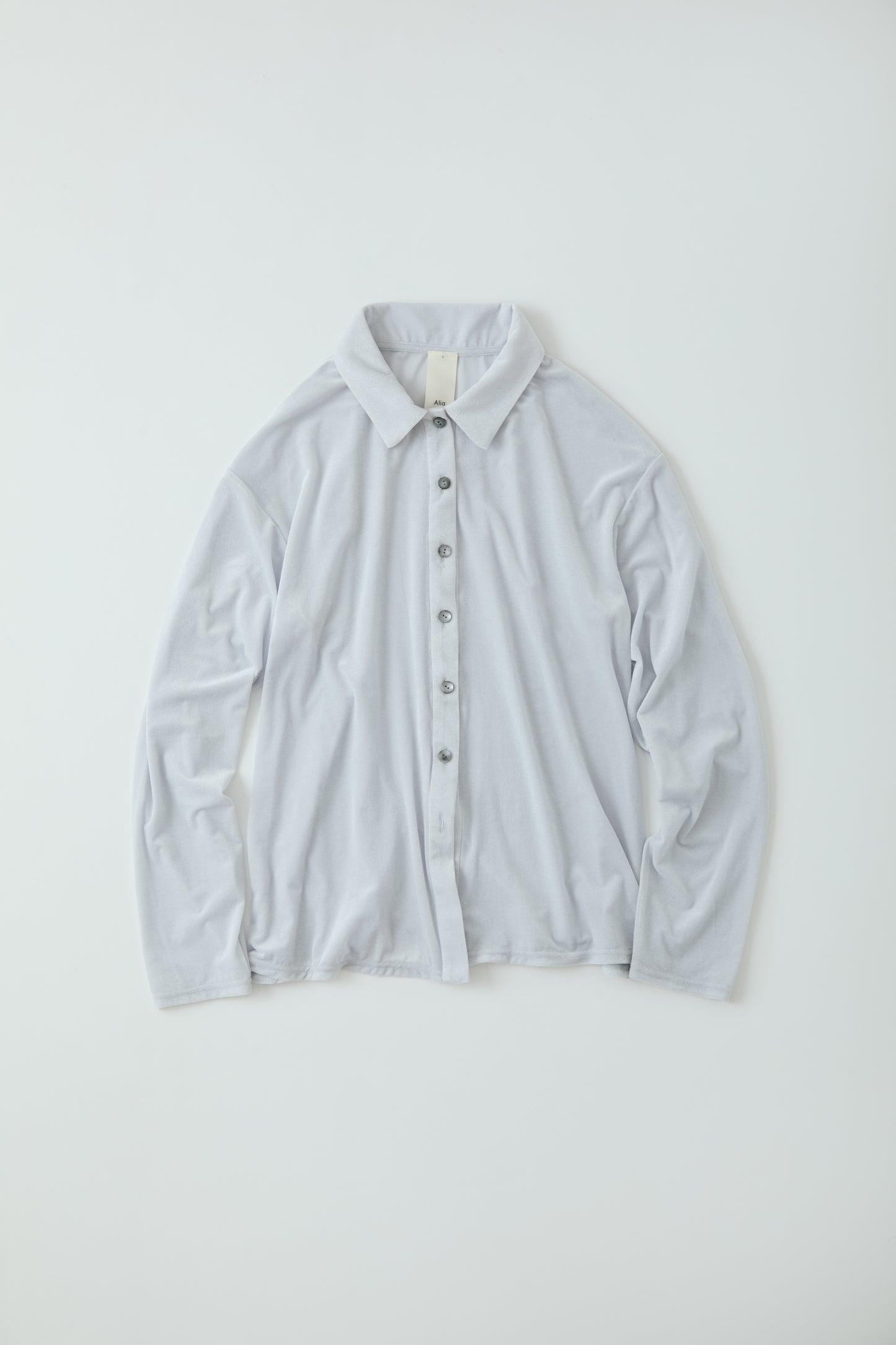 <Re stock> Sheer velour shirt (japan made)