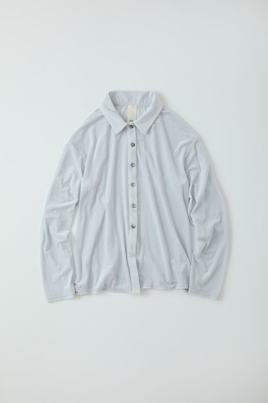 <予約> Sheer velour shirt (japan made)