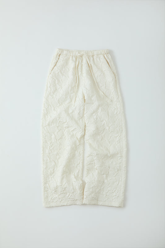 <Re stock> Wrinkle semi waid pants(japan made)