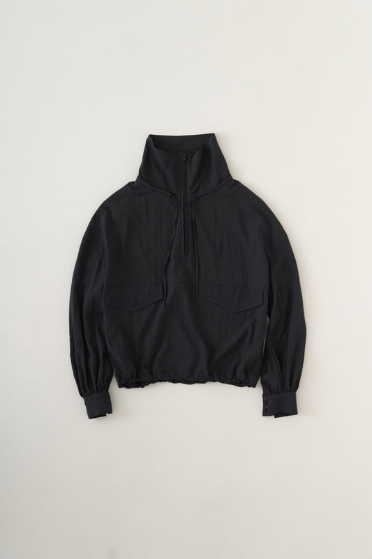 half zip shirt blouse (japan made)