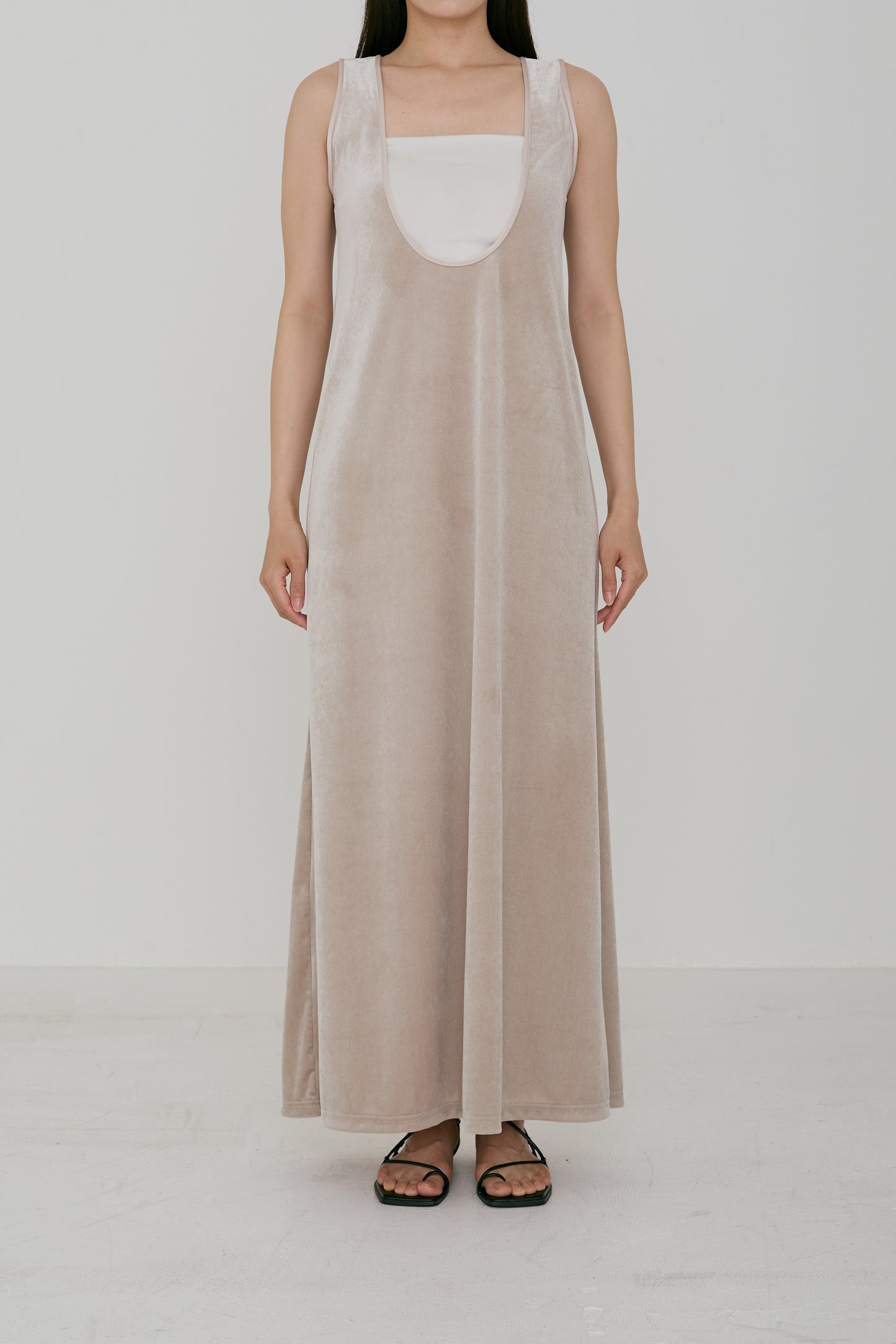 velour relux dress (japan mede)