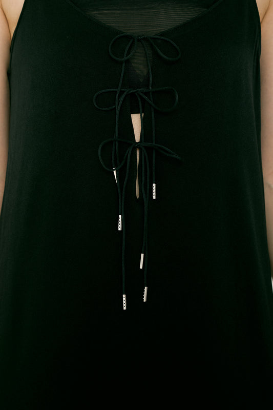 <RE STOCK> Ribon cami dress (japan made)