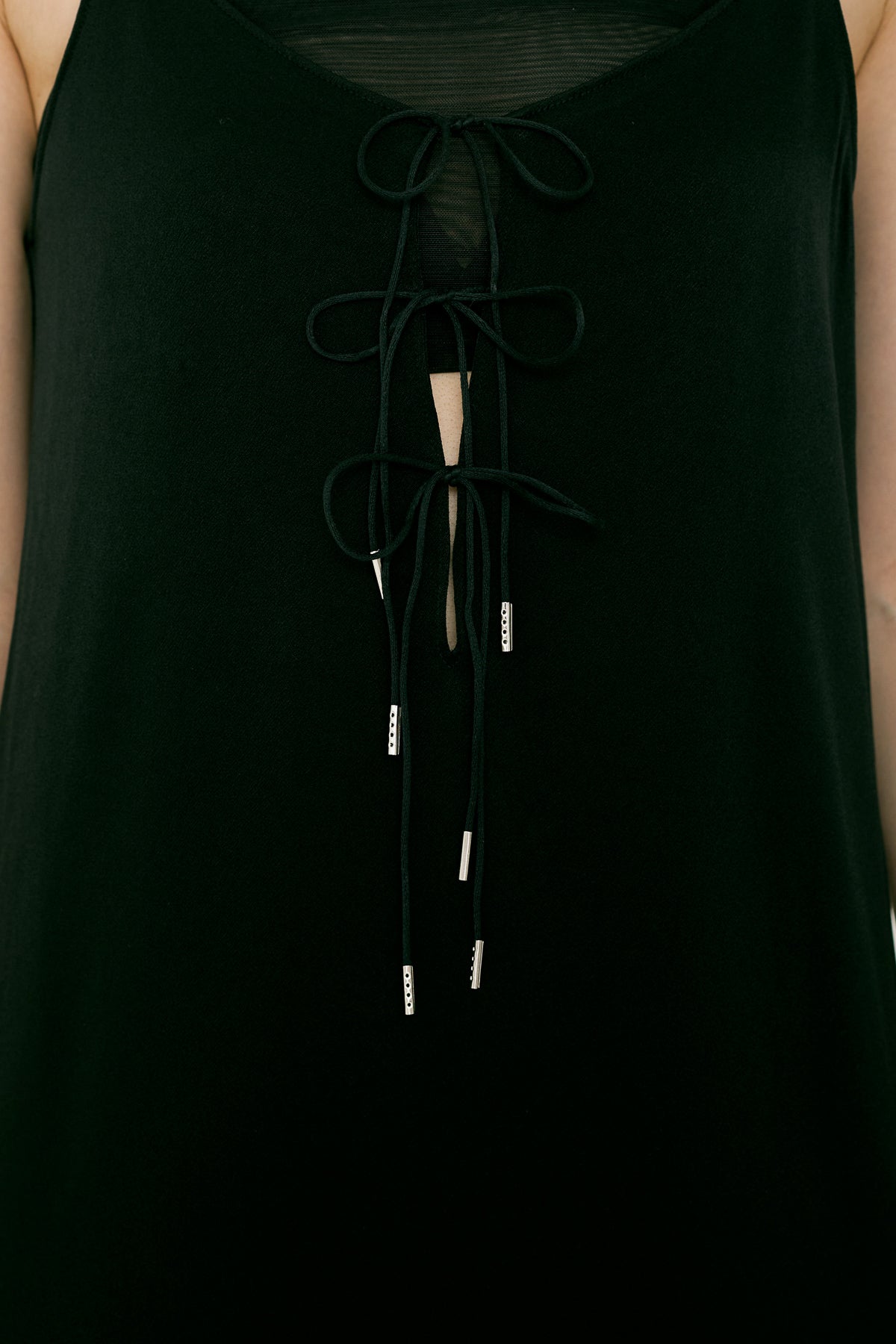 <RE STOCK> Ribon cami dress (japan made)
