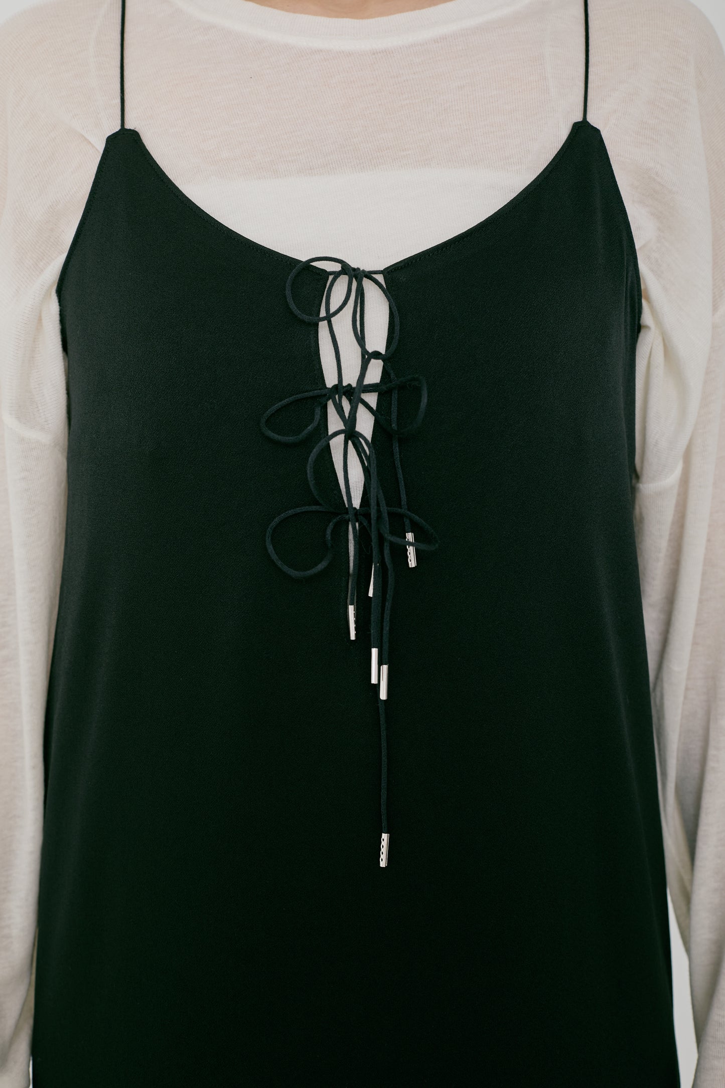 <RE STOCK> Ribon cami dress (japan made)