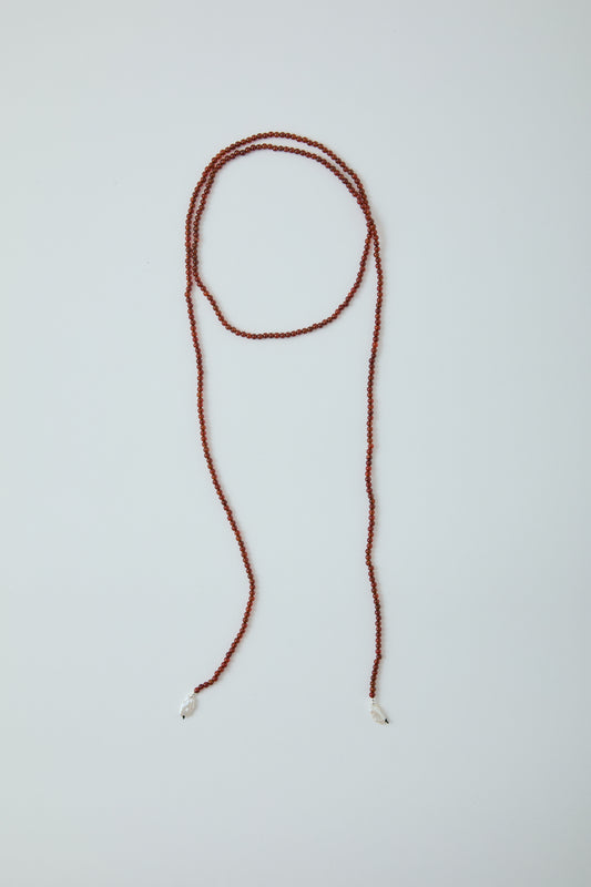 stone lariat necklace