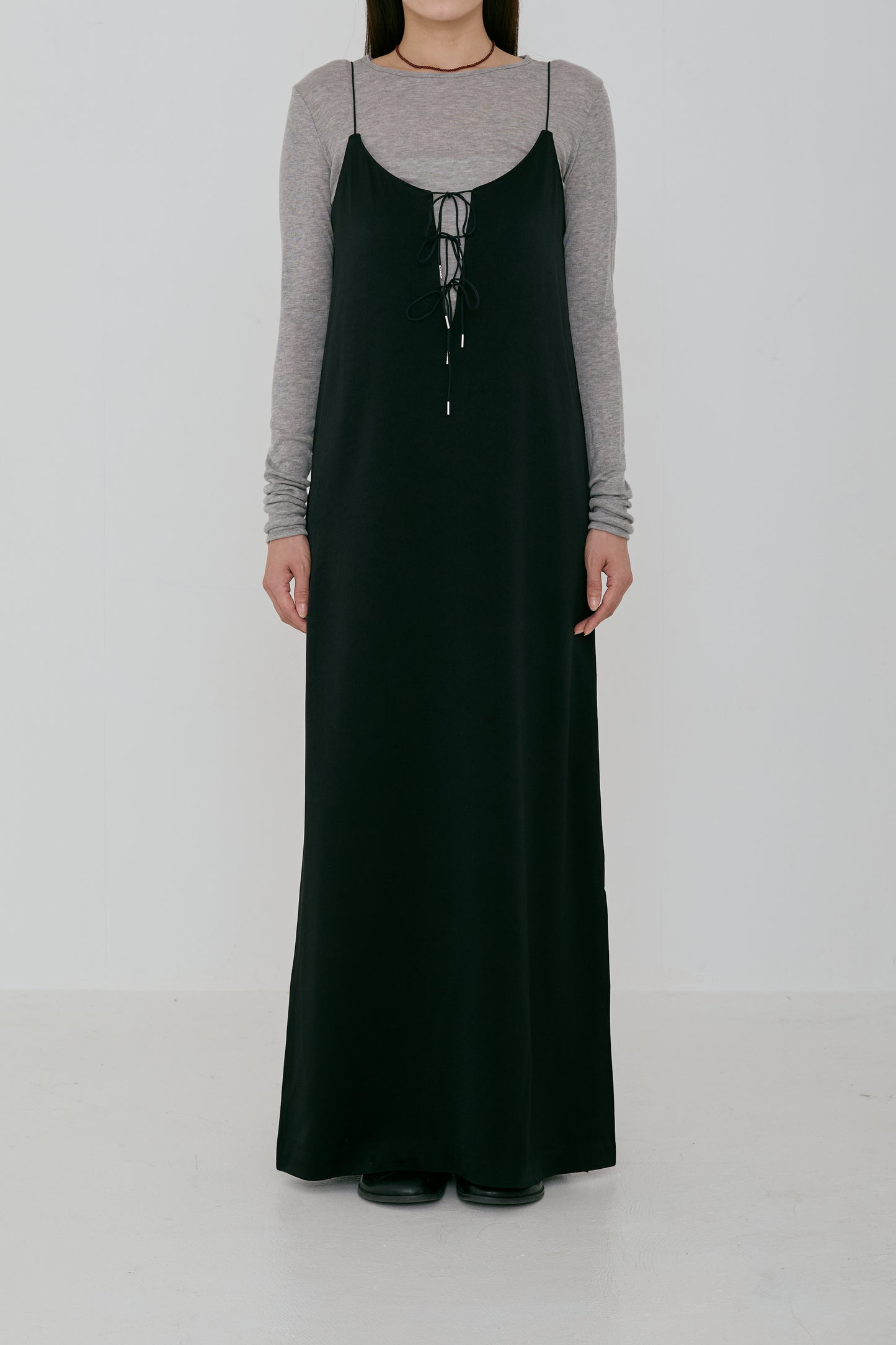 <RE STOCK> Ribon cami dress (japan made)