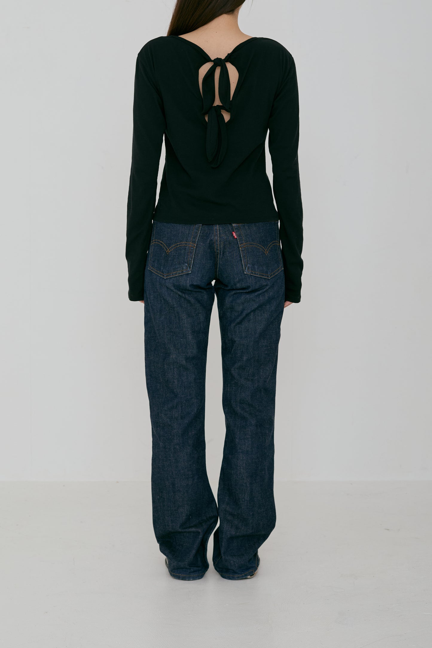 back knot detail tops (japan made)