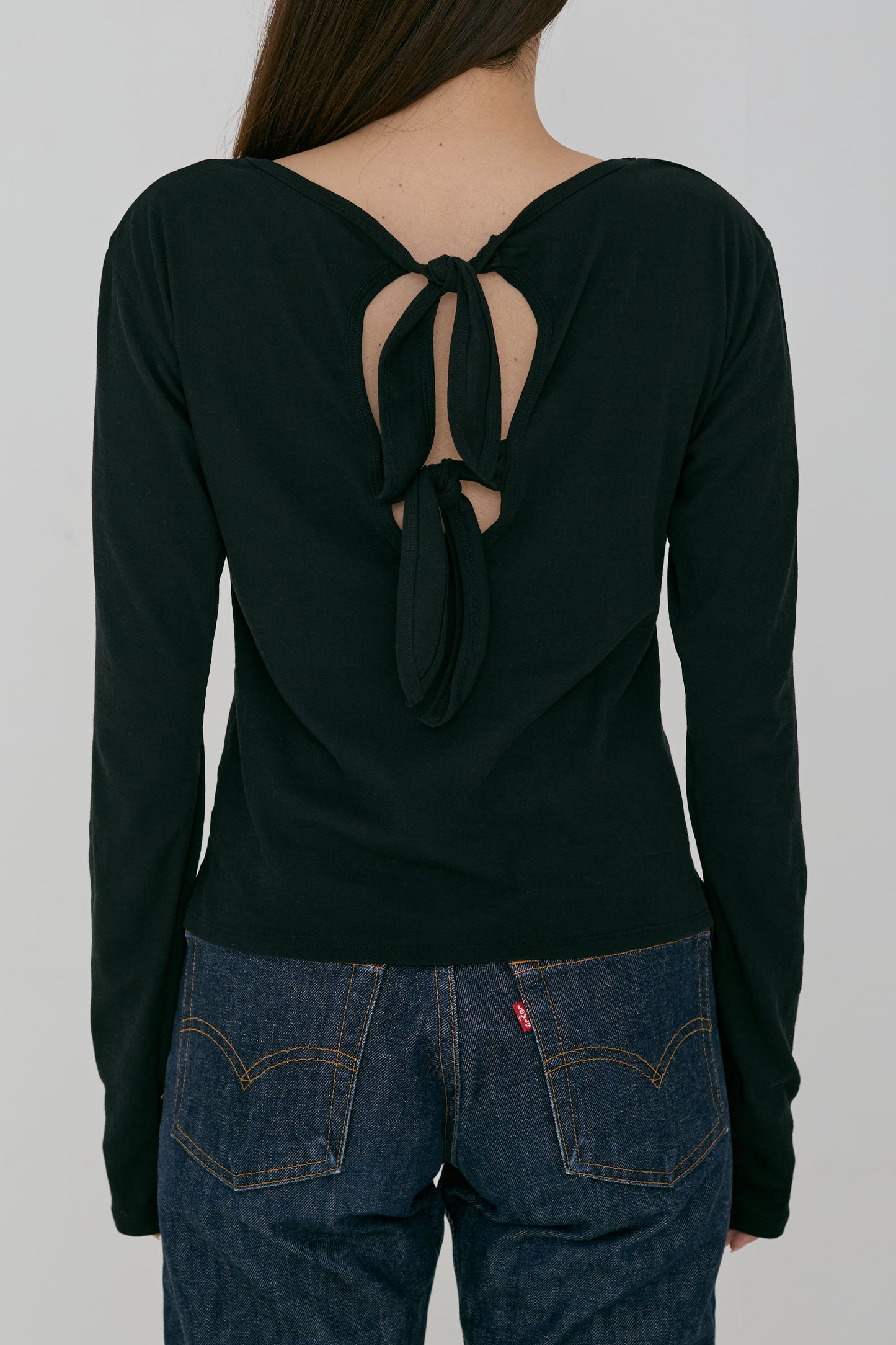 back knot detail tops (japan made)