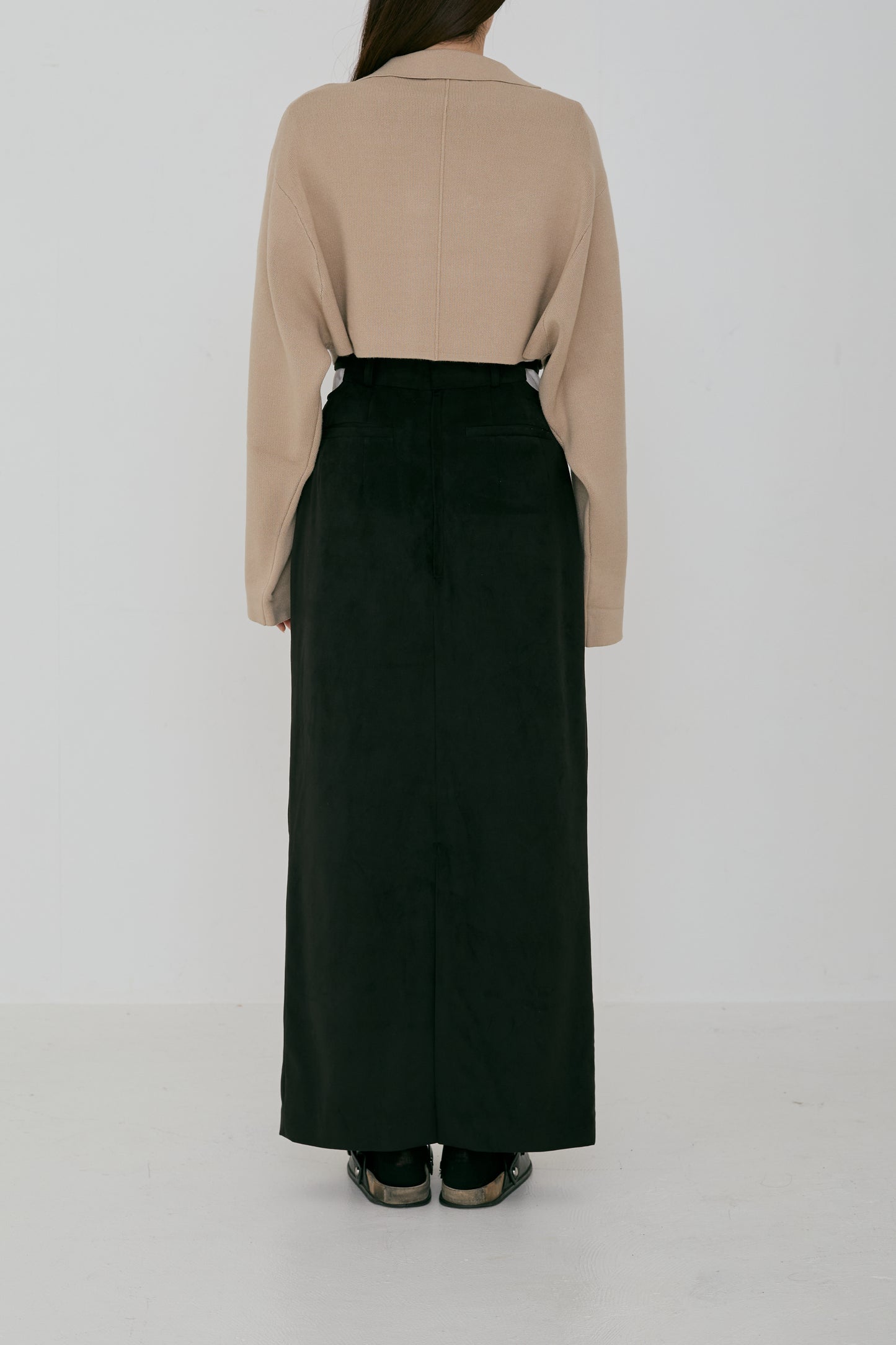 jacquard knit jacket