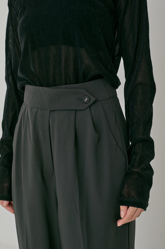 basic asymmetry pants