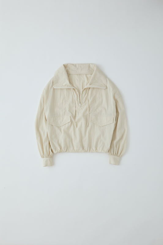half zip shirt blouse (japan made)