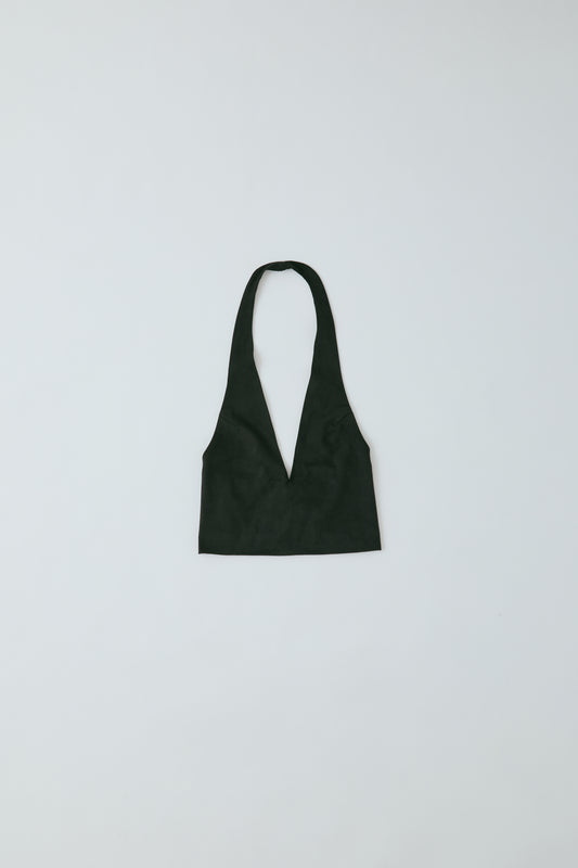 Suede Deepneck Bustier (japan made)