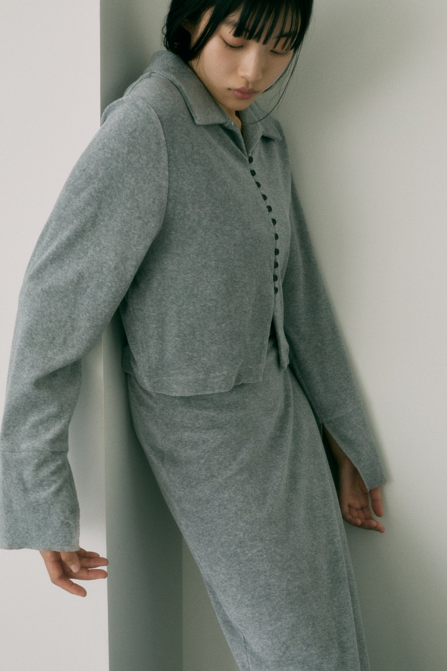 <Restock> Pile fabric shirt tops