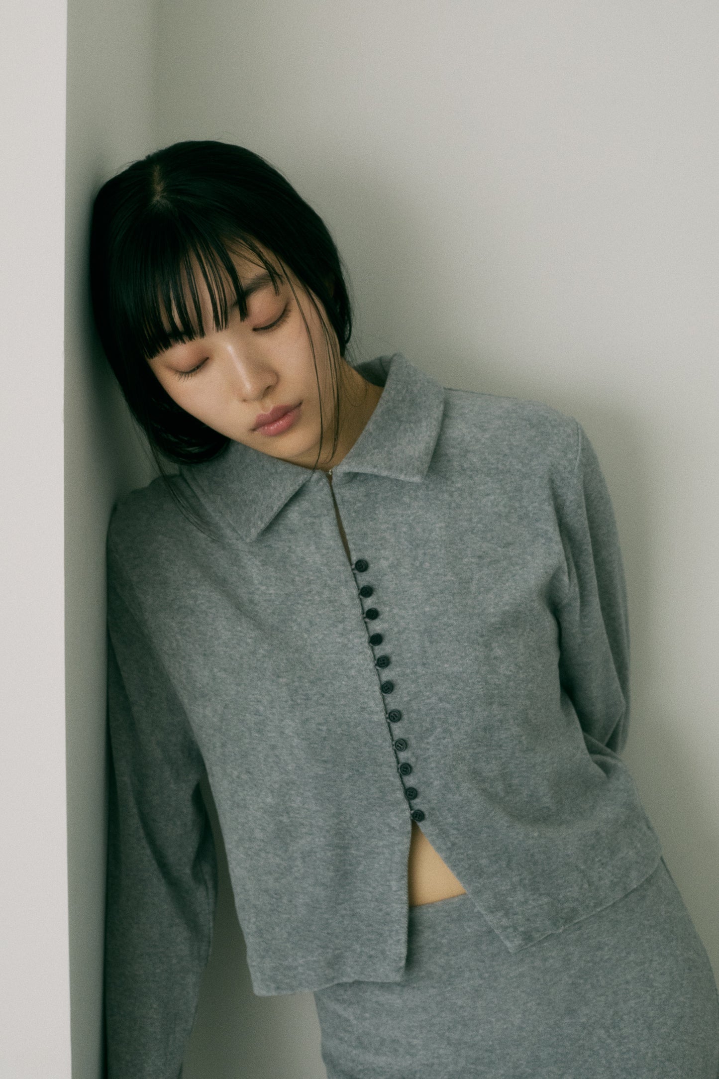 <Restock> Pile fabric shirt tops