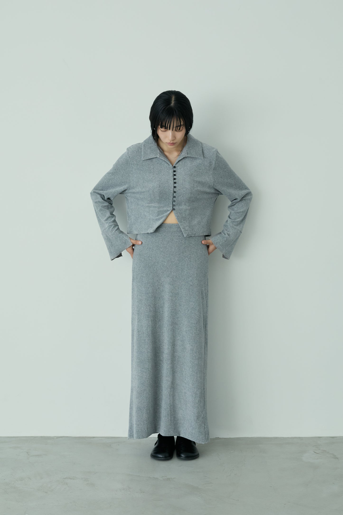 <Restock> Pile fabric shirt tops