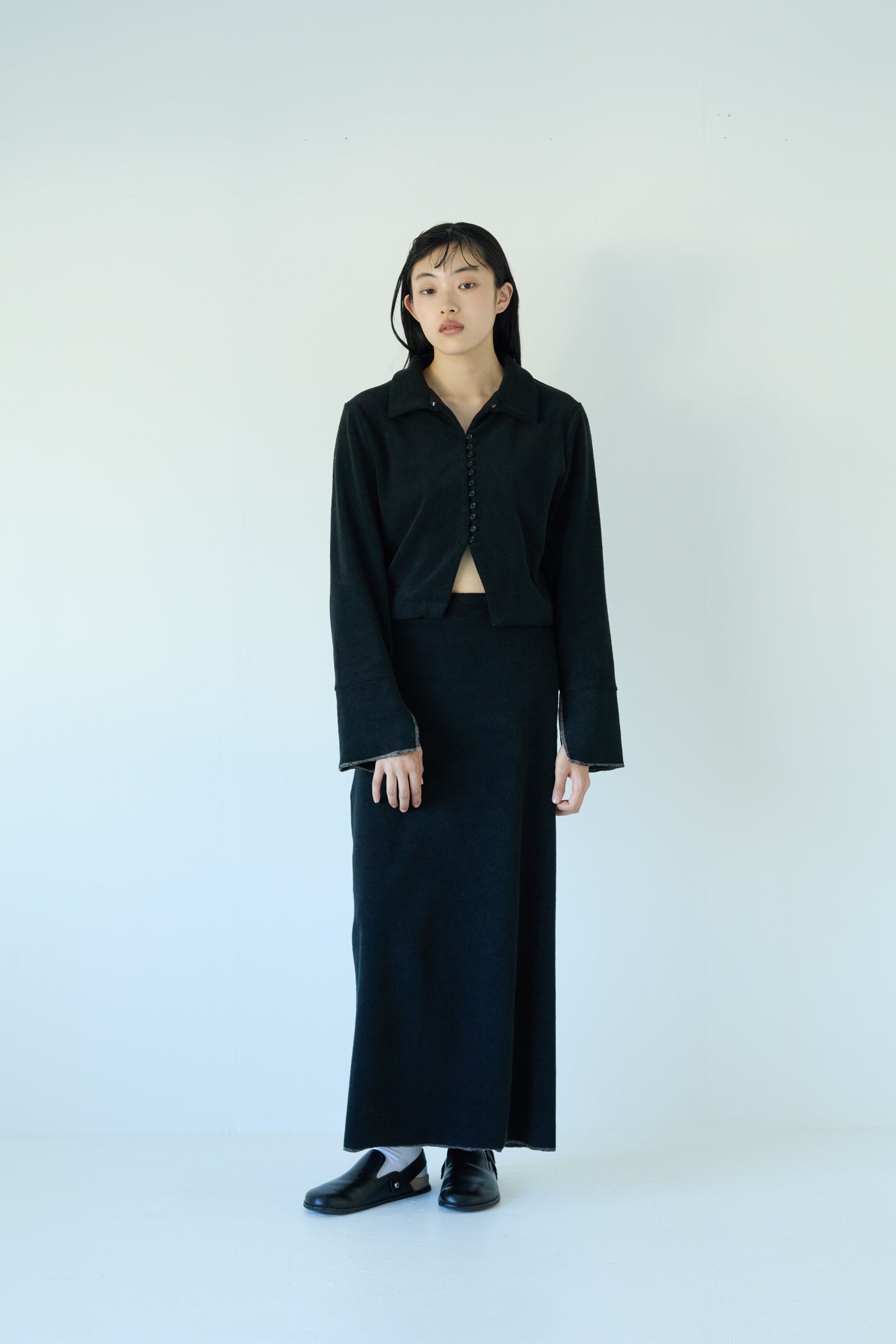 <Restock> Pile fabric shirt tops