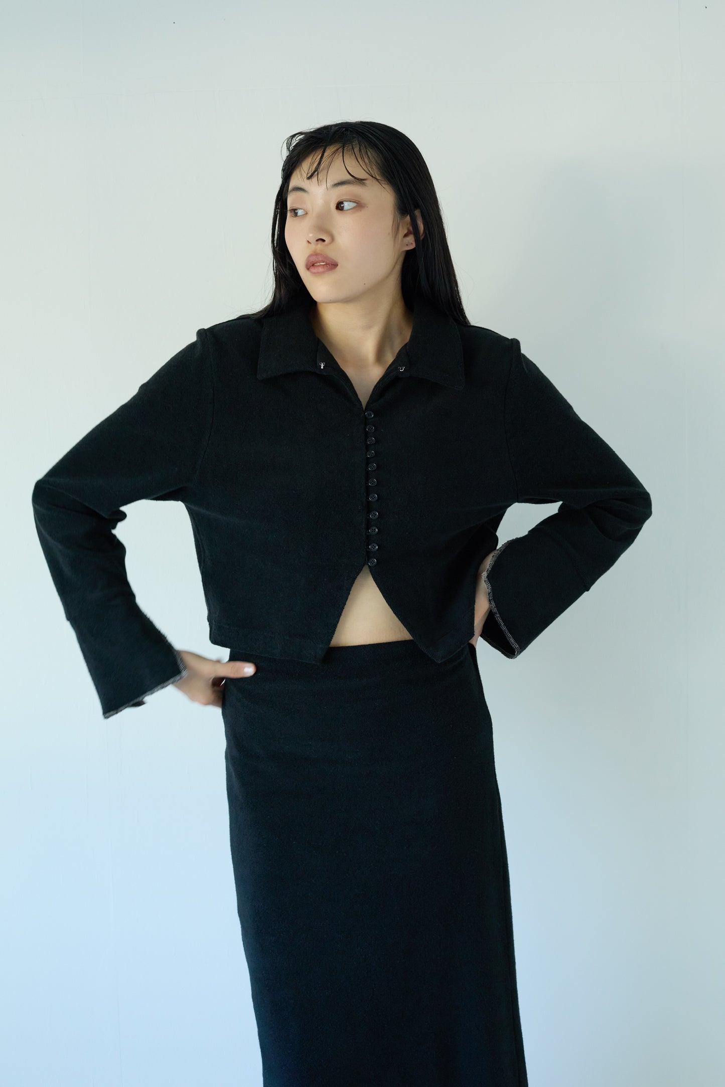 <Restock> Pile fabric shirt tops