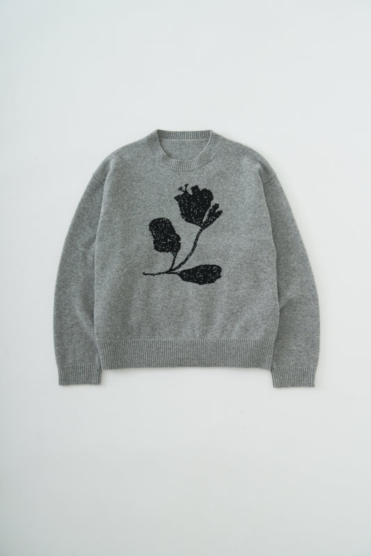 <premium>wool pattern knit