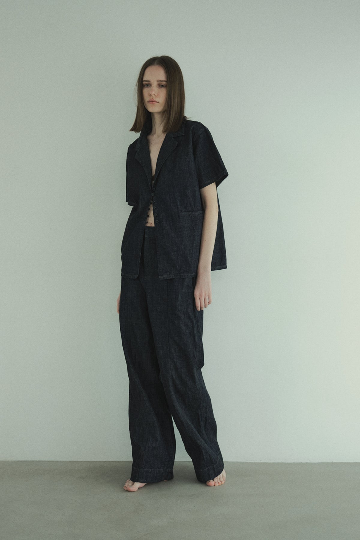 4/30 20:00- denim work shirt jacket