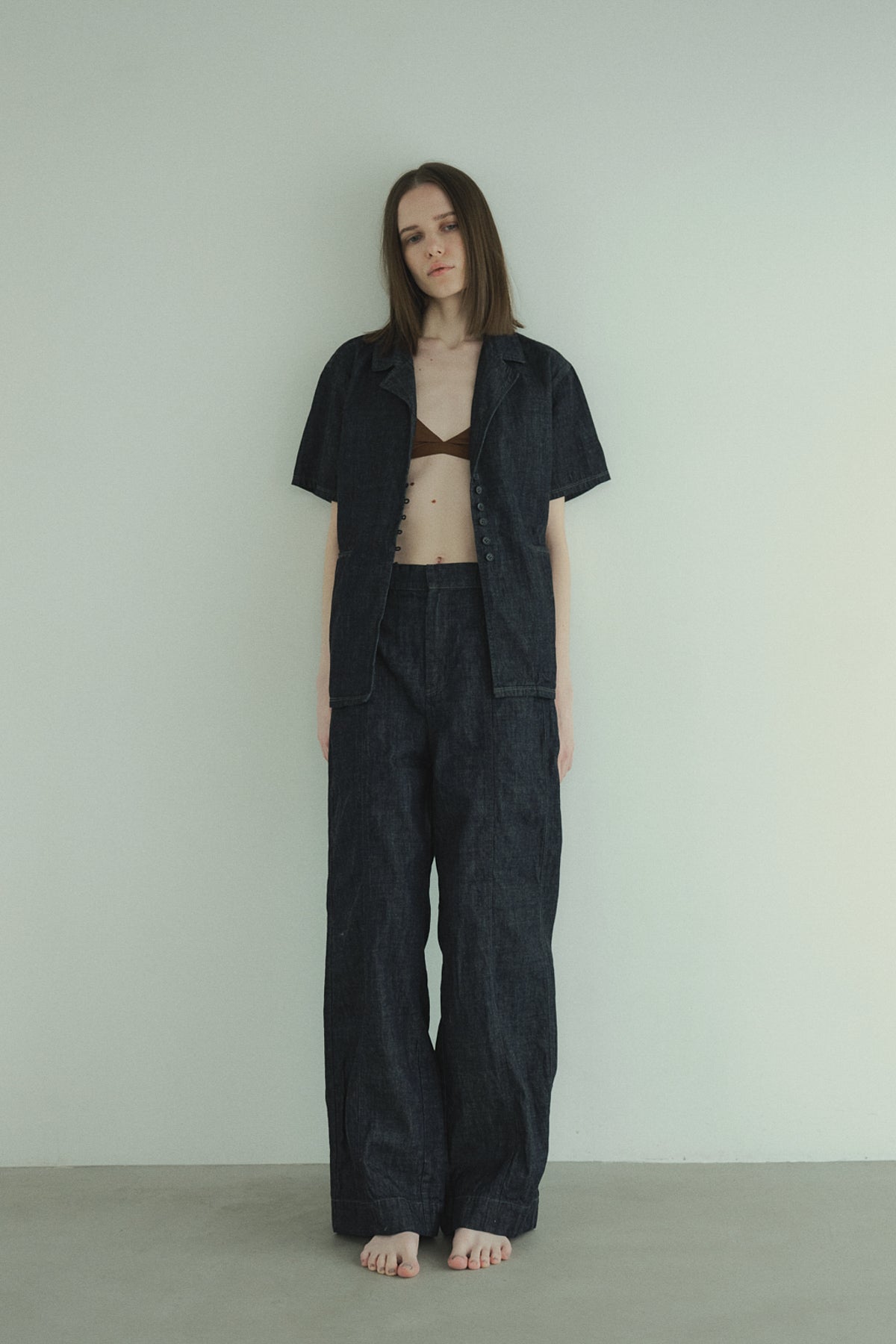 4/30 20:00- denim work shirt jacket