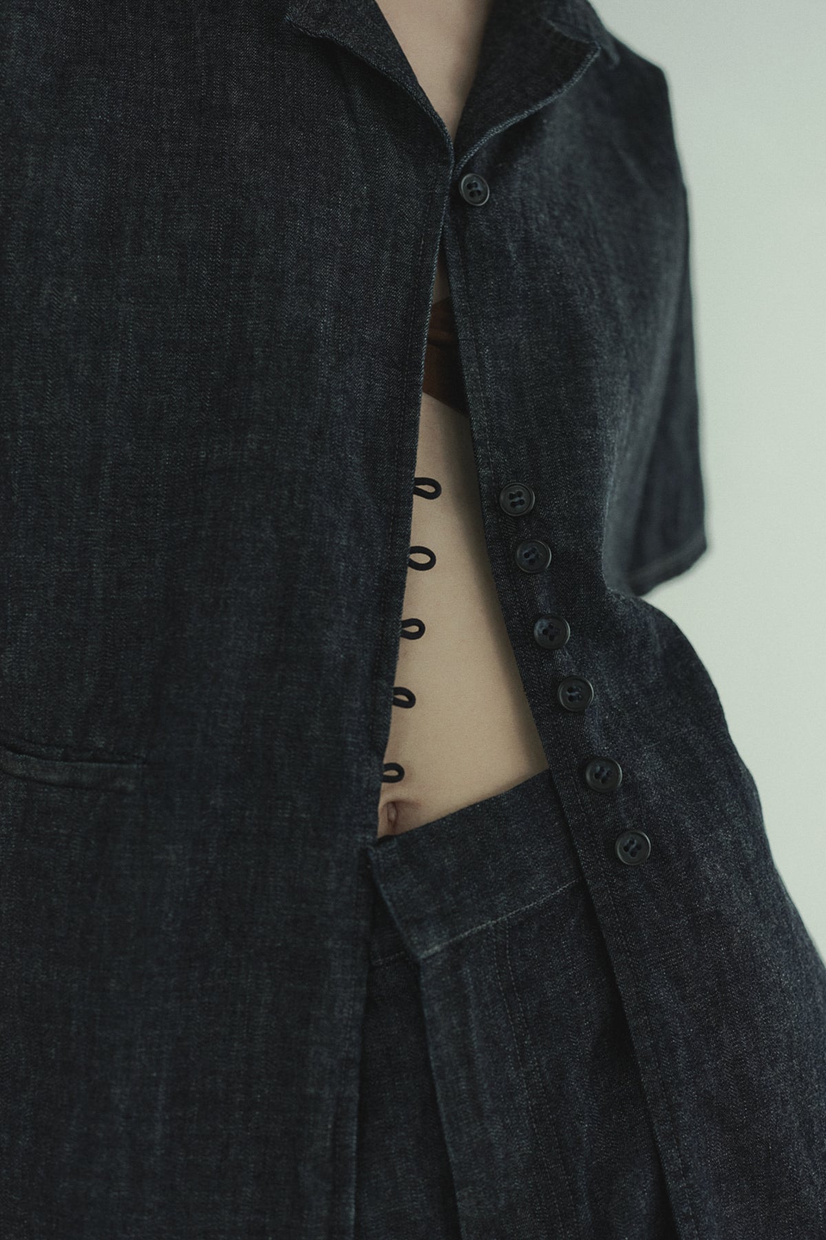 4/30 20:00- denim work shirt jacket