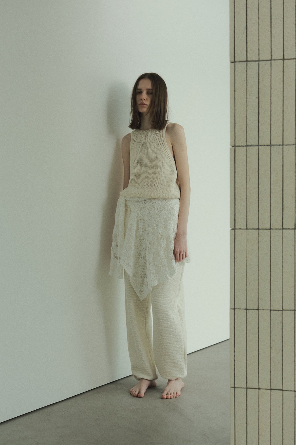paper knit sleeve