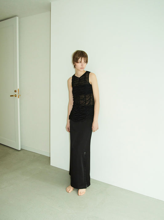 mesh gather sleeve (japan mede)