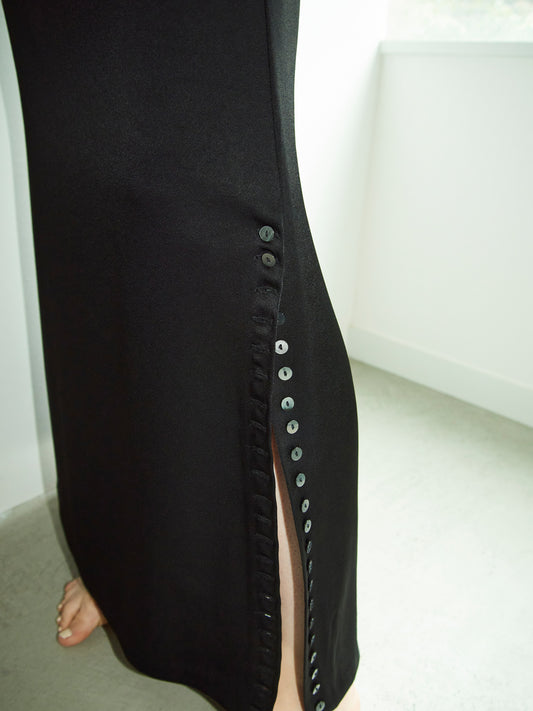 botan saten skirt (Japan made)