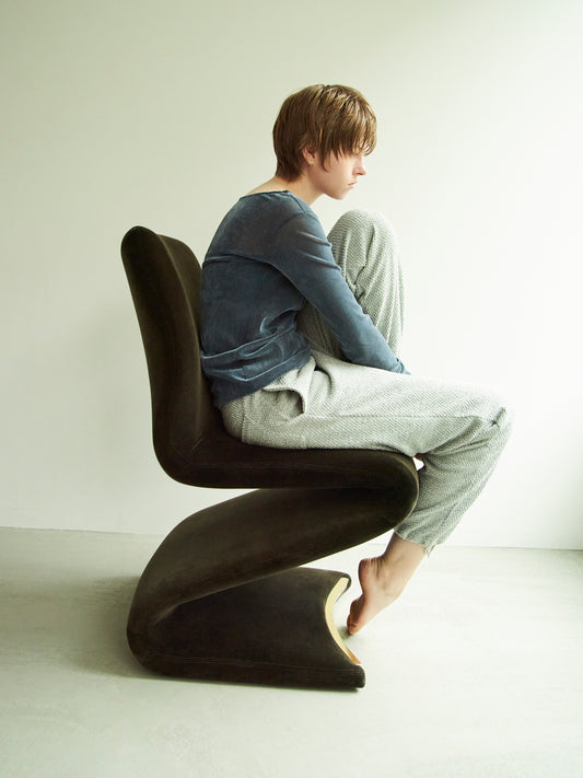 tweed  easy pants (Japan made)