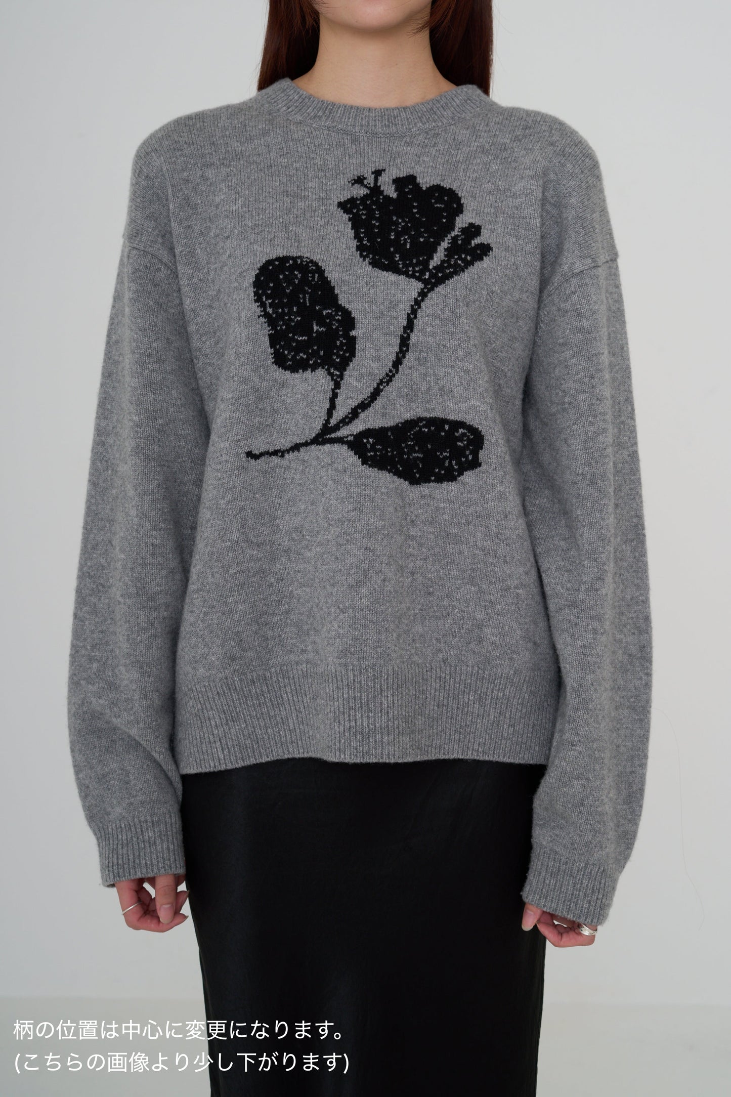 <premium>wool pattern knit