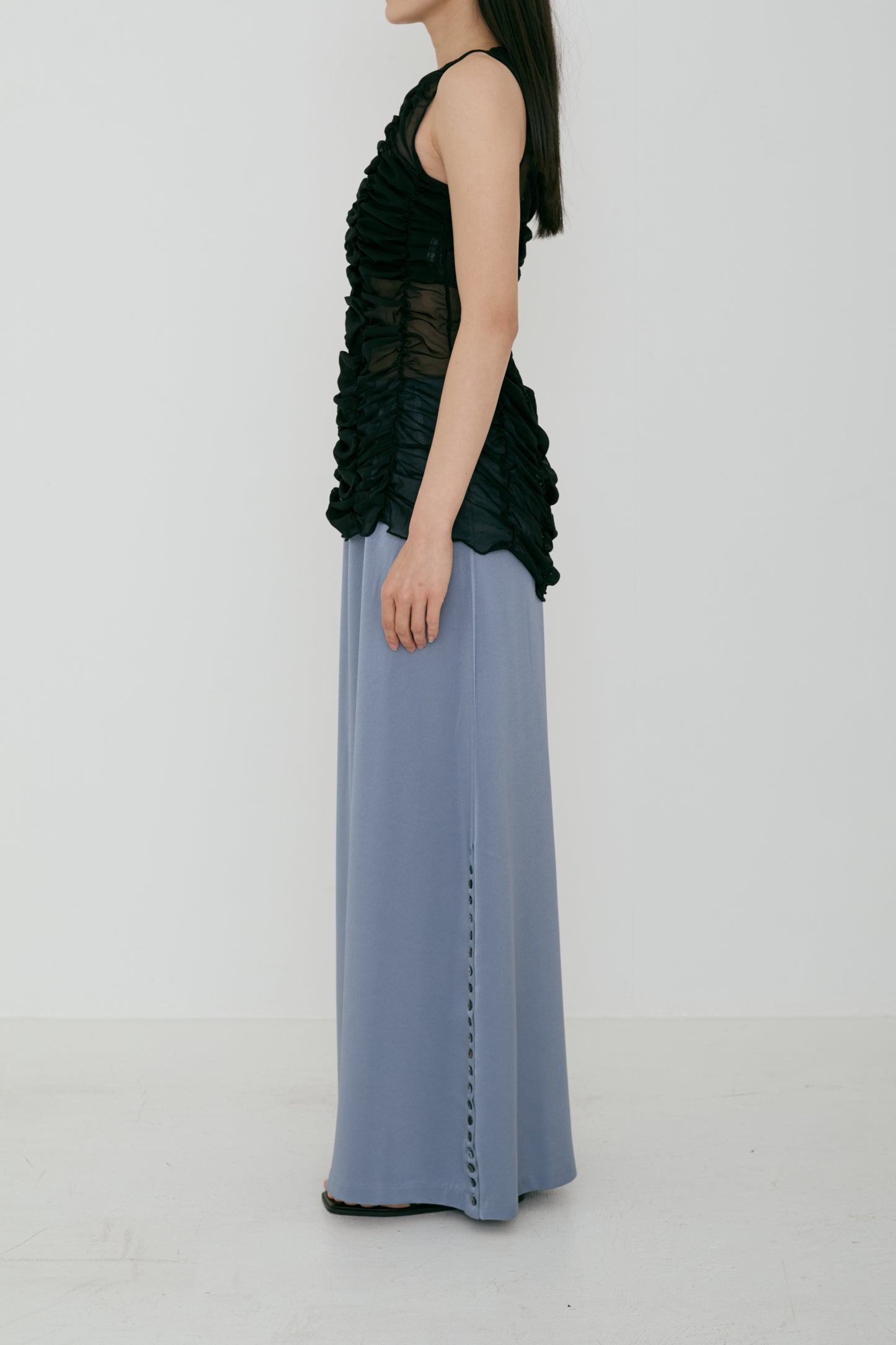 mesh gather sleeve (japan mede)