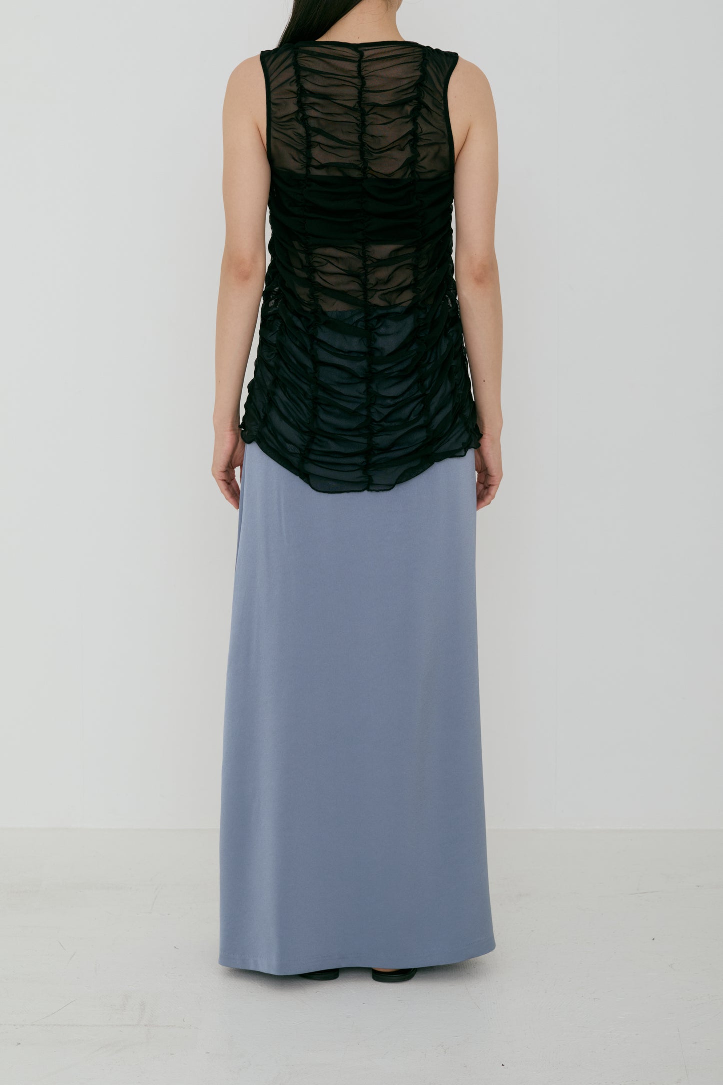 mesh gather sleeve (japan mede)
