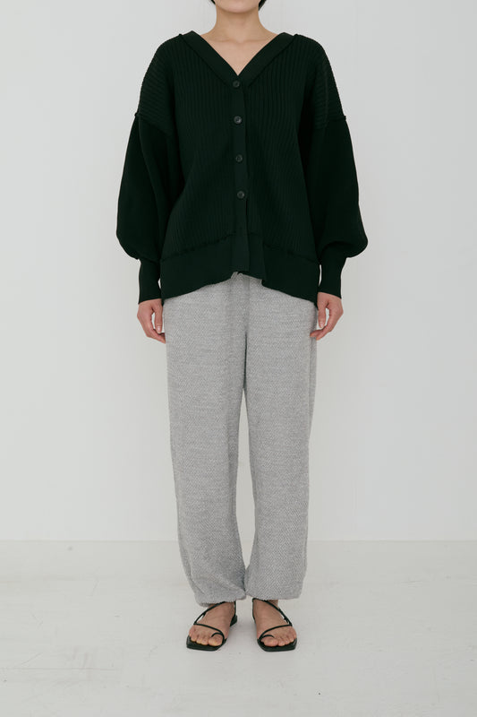 Linking air knit cardigan