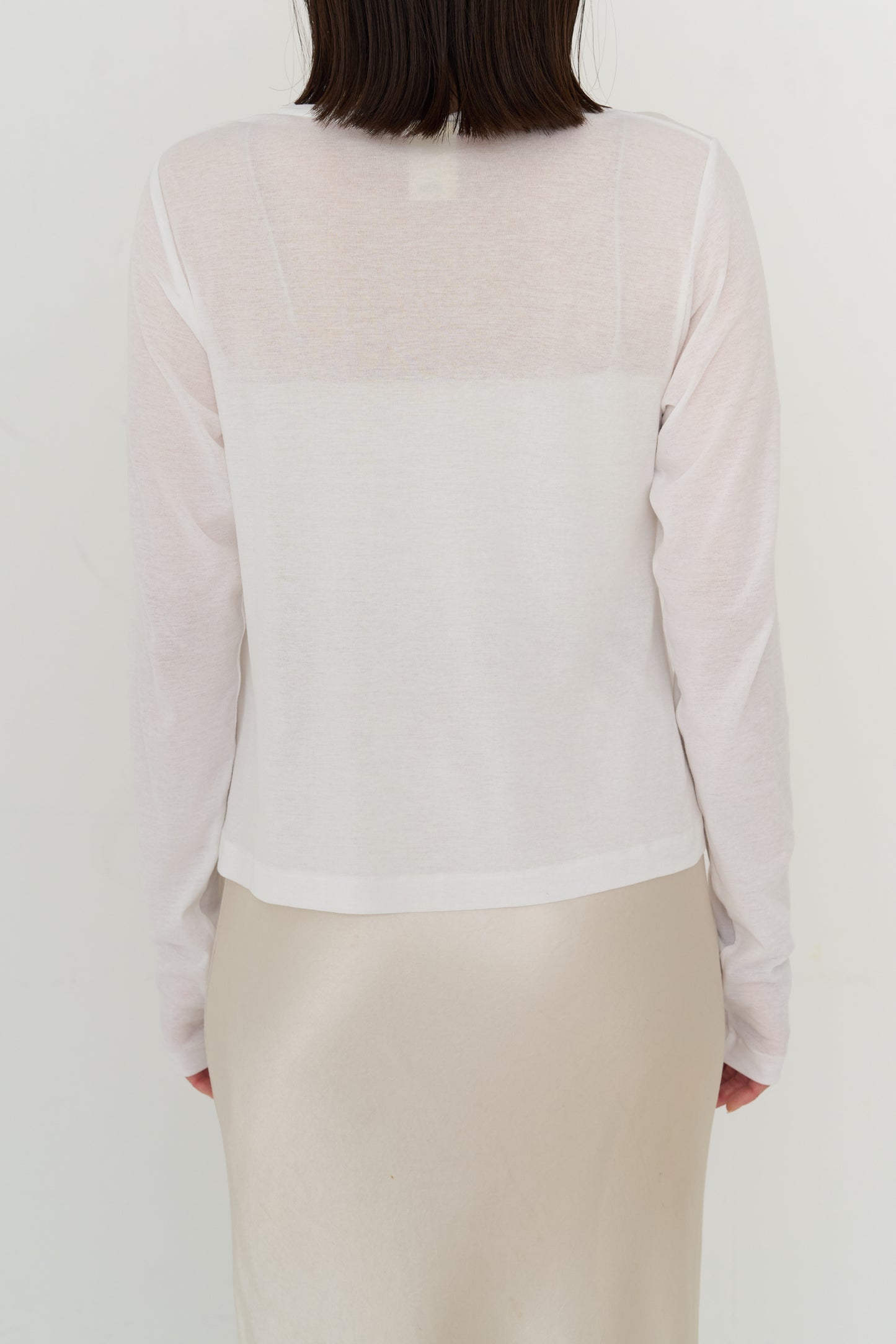 sheer cardigan (japan made)