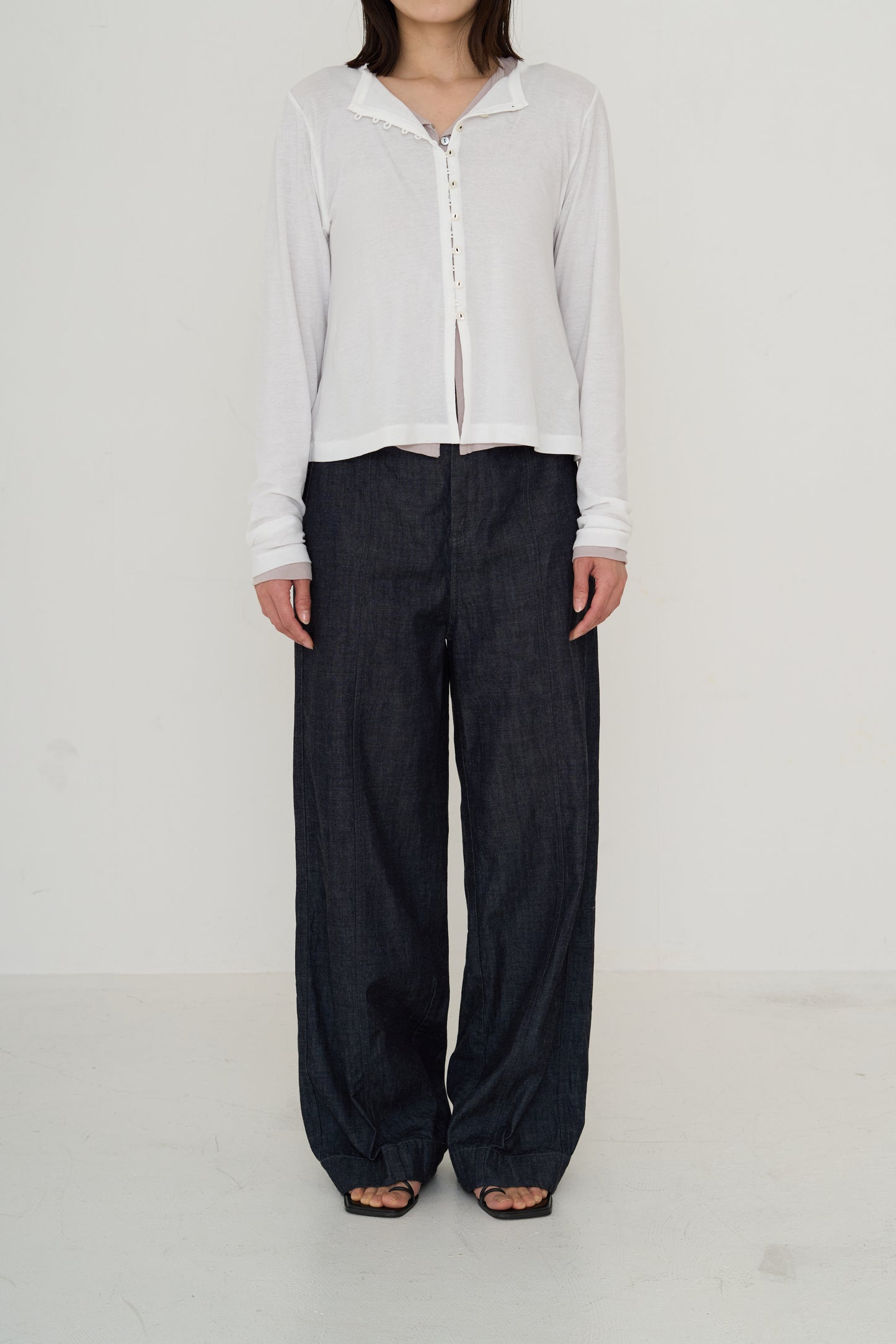 sheer cardigan (japan made)