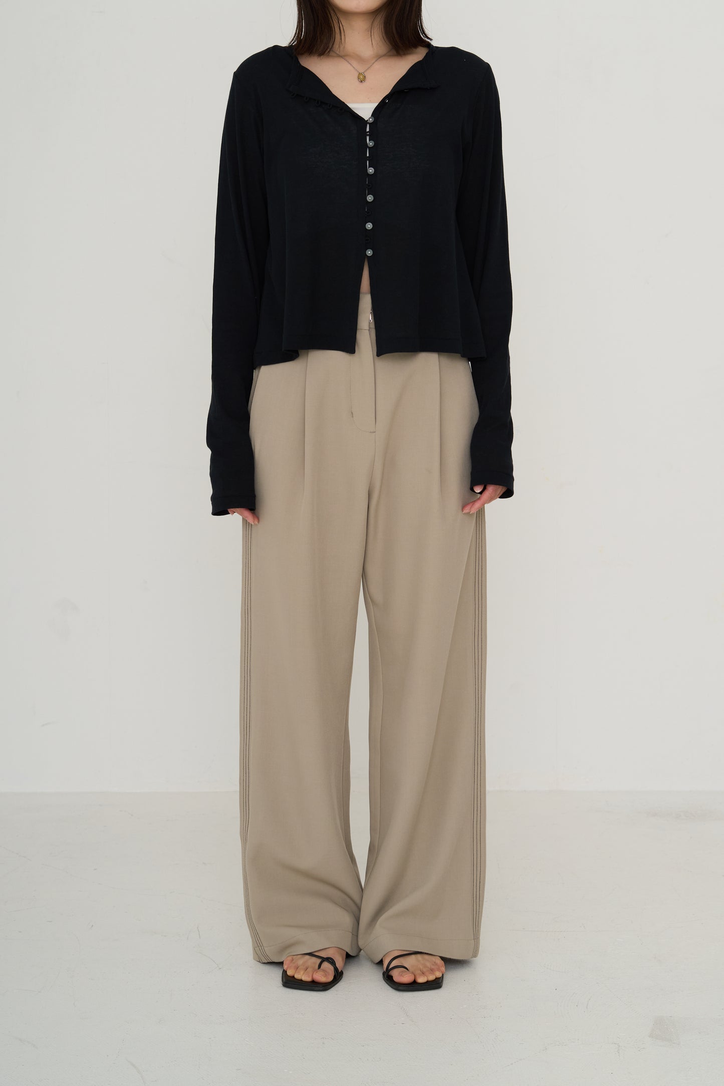 sheer cardigan (japan made)