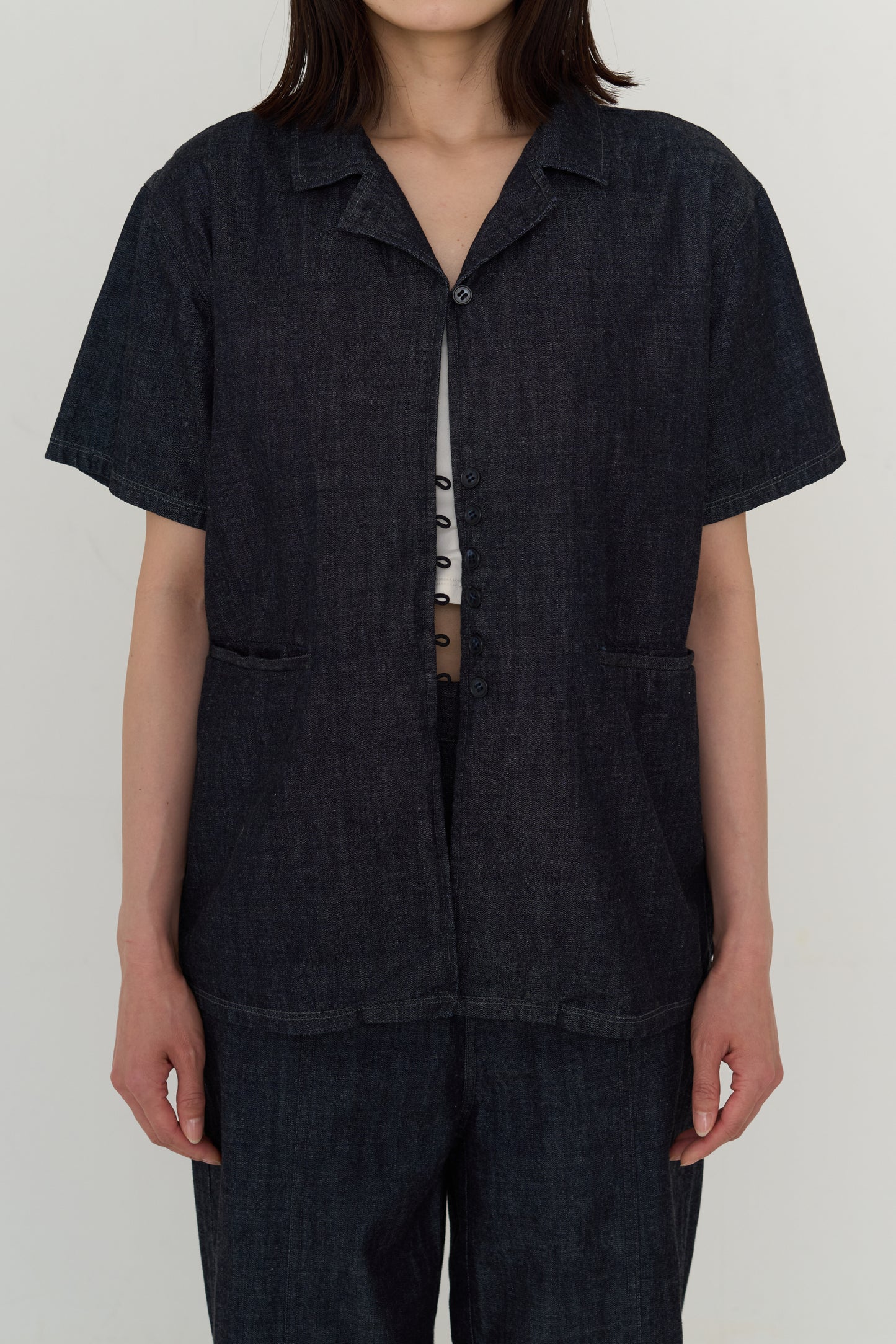 4/30 20:00- denim work shirt jacket