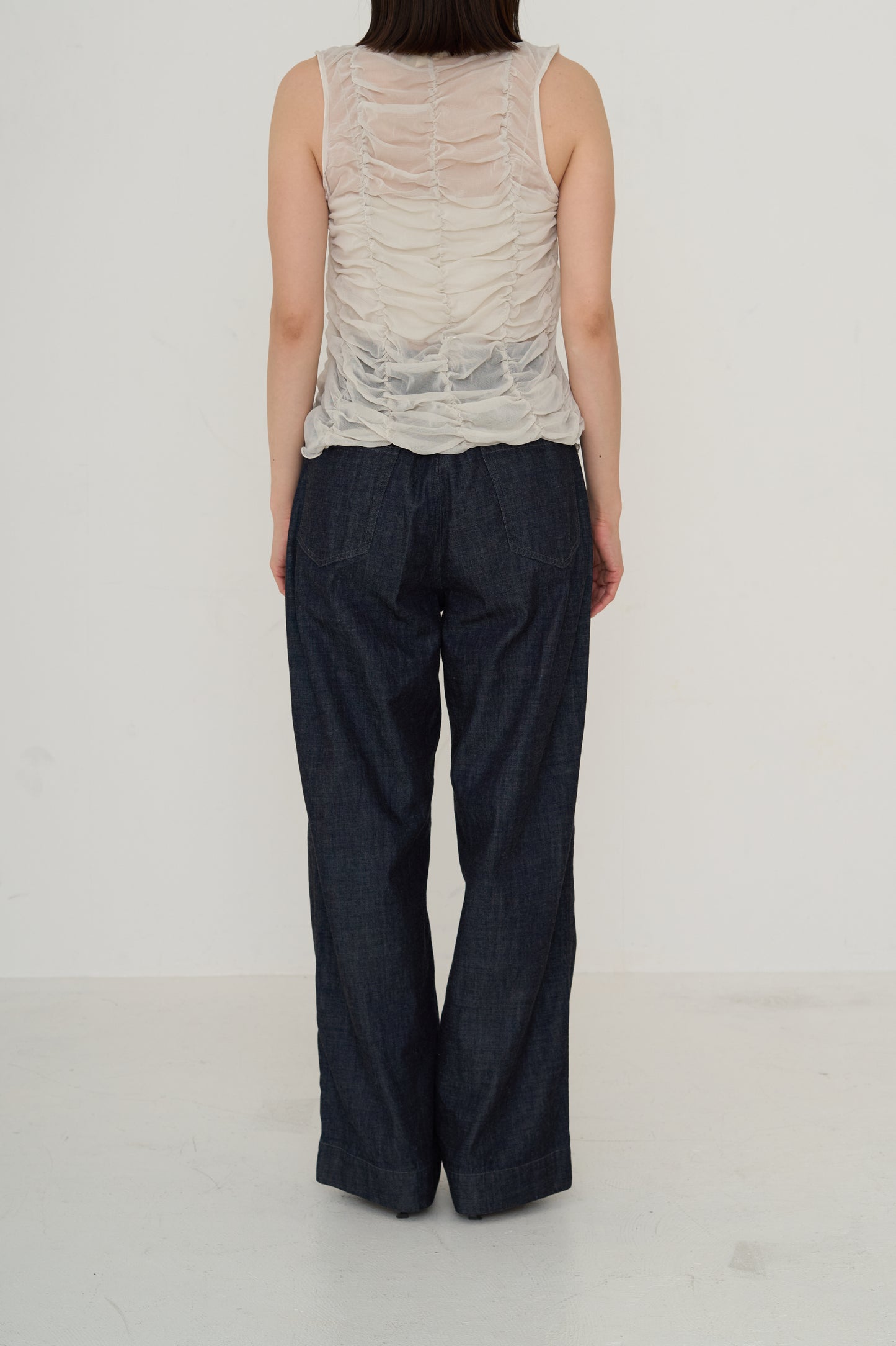 mesh gather sleeve (japan mede)