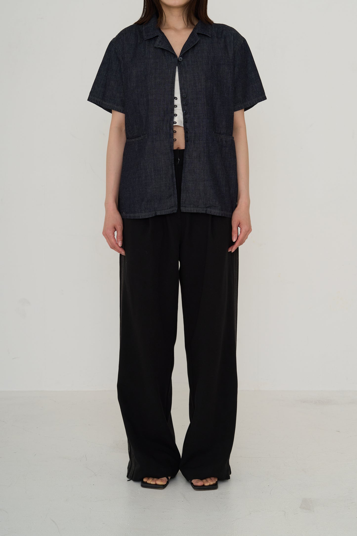 4/30 20:00- denim work shirt jacket