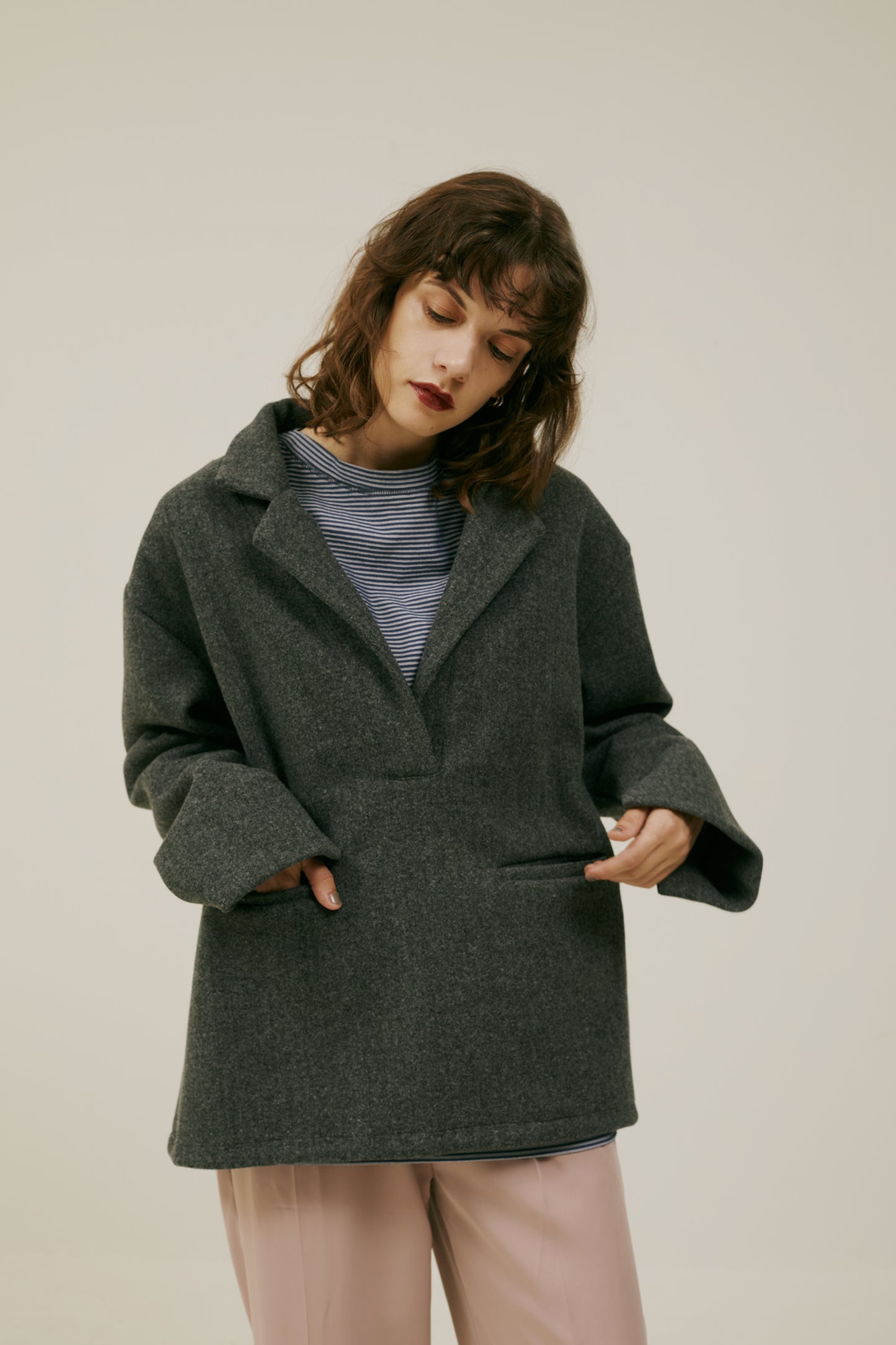 vintage pullover jacket