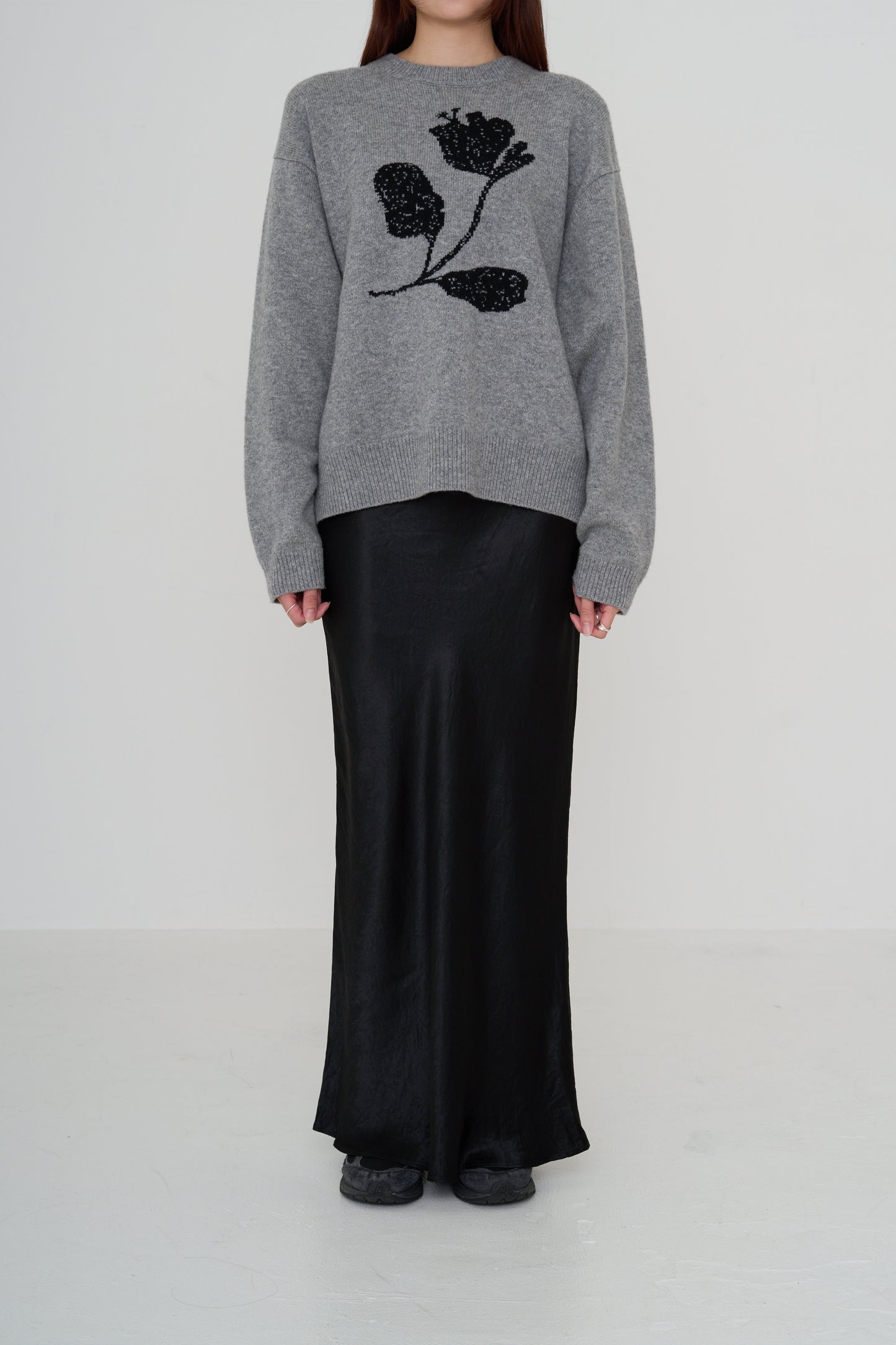 <premium>wool pattern knit