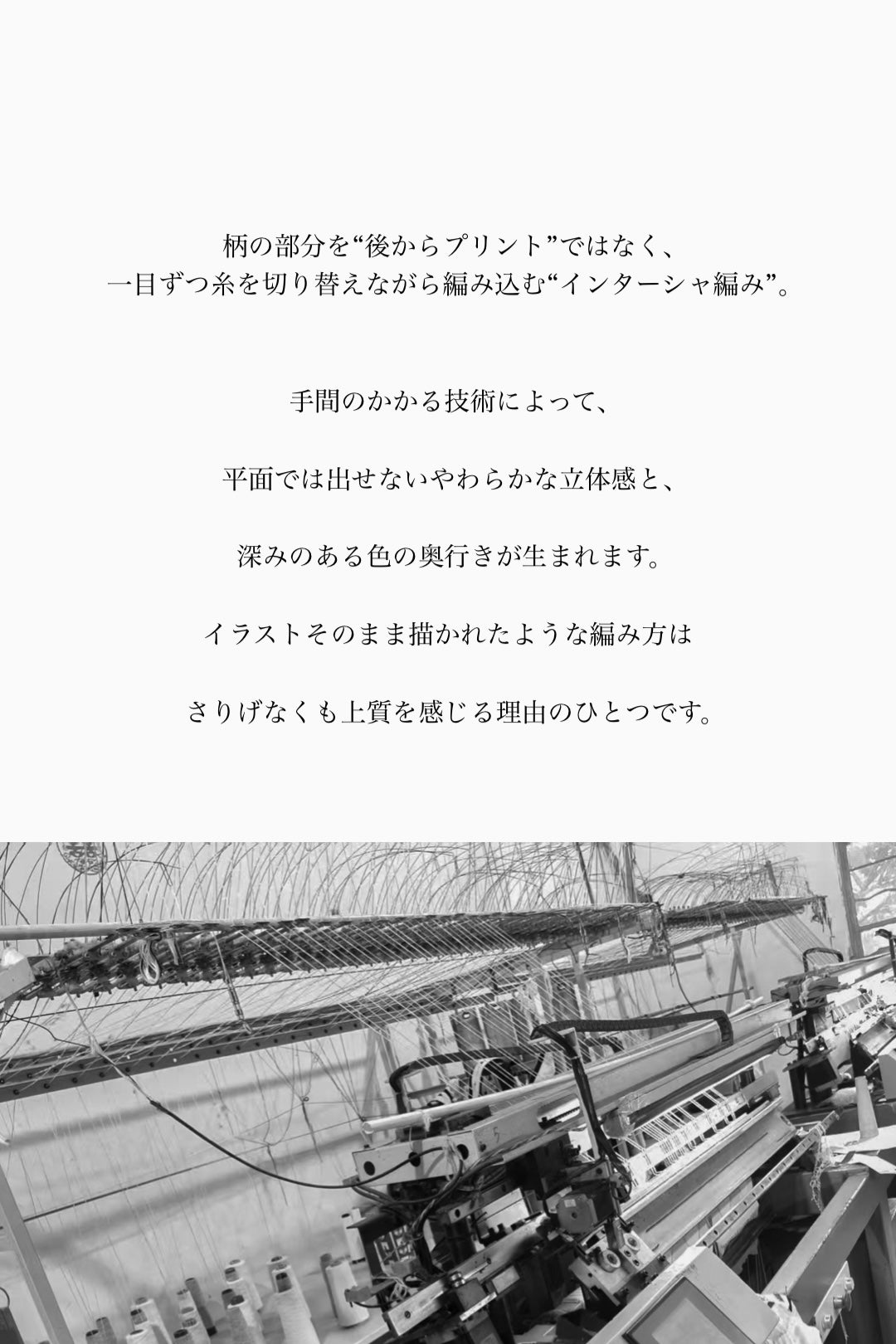 <premium>wool pattern knit